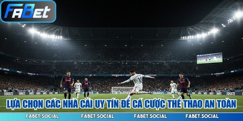 Chiến Thuật Chơi Cá Cược Thể Thao FABET Dễ Áp Dụng Nhất Lựa chọn các nhà cái uy tín để cá cược thể thao an toàn